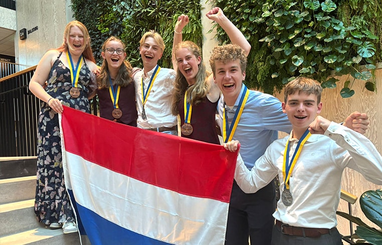 Het Nederlands team op de EOES 2026